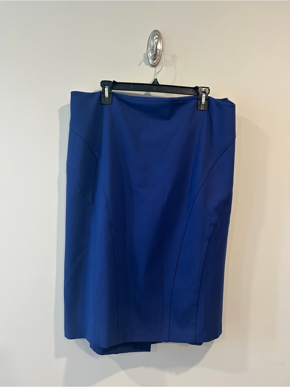 Shape FX Cobalt Blue Pencil Skirt